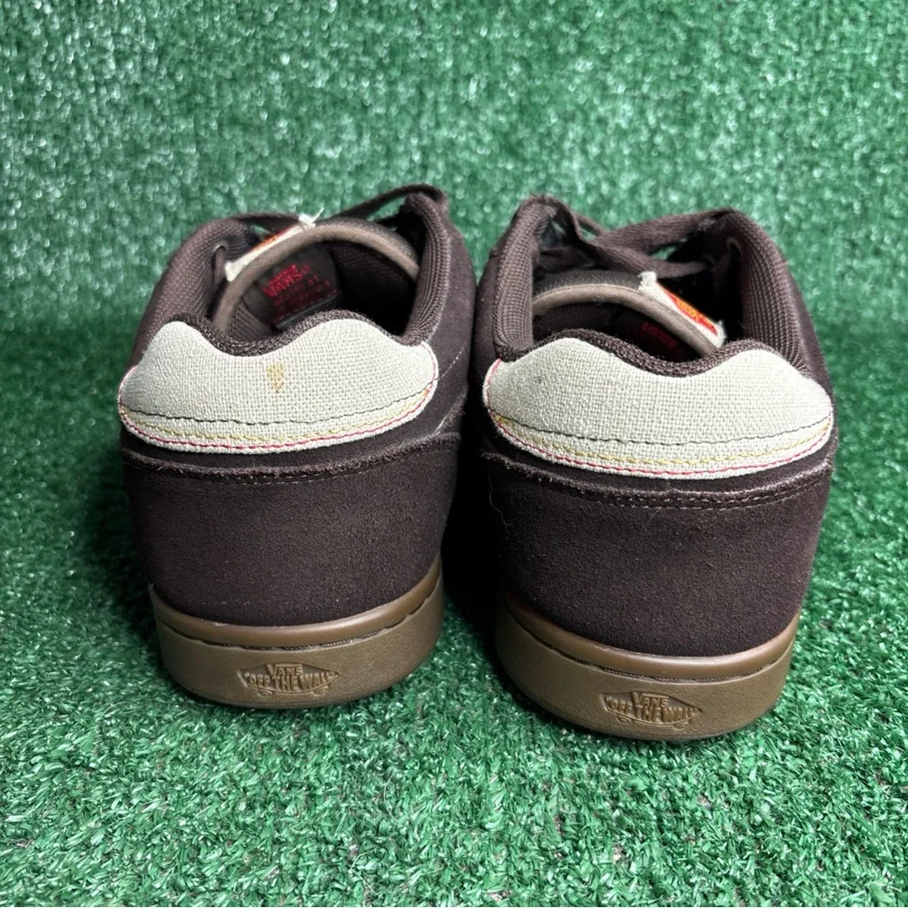 VANS Cardiel Anti Hero Estilo Quattro Brown Suede Old Skool Size 14 Vintage‎ Y2K